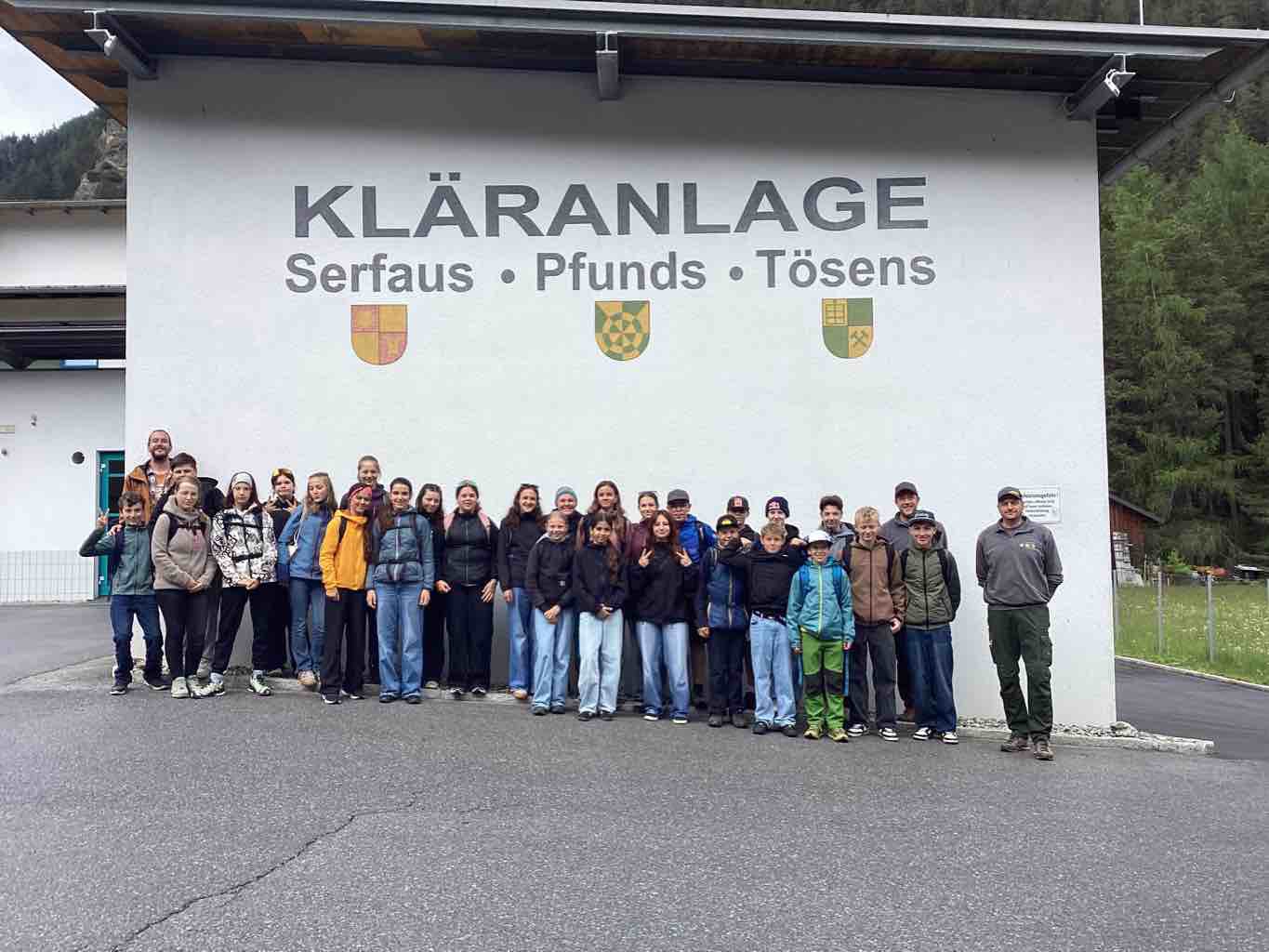 Besuch Klärwerk Tösens