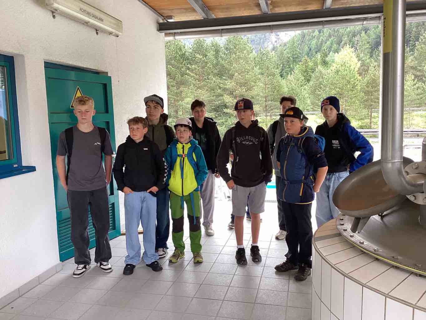 Besuch Klärwerk Tösens
