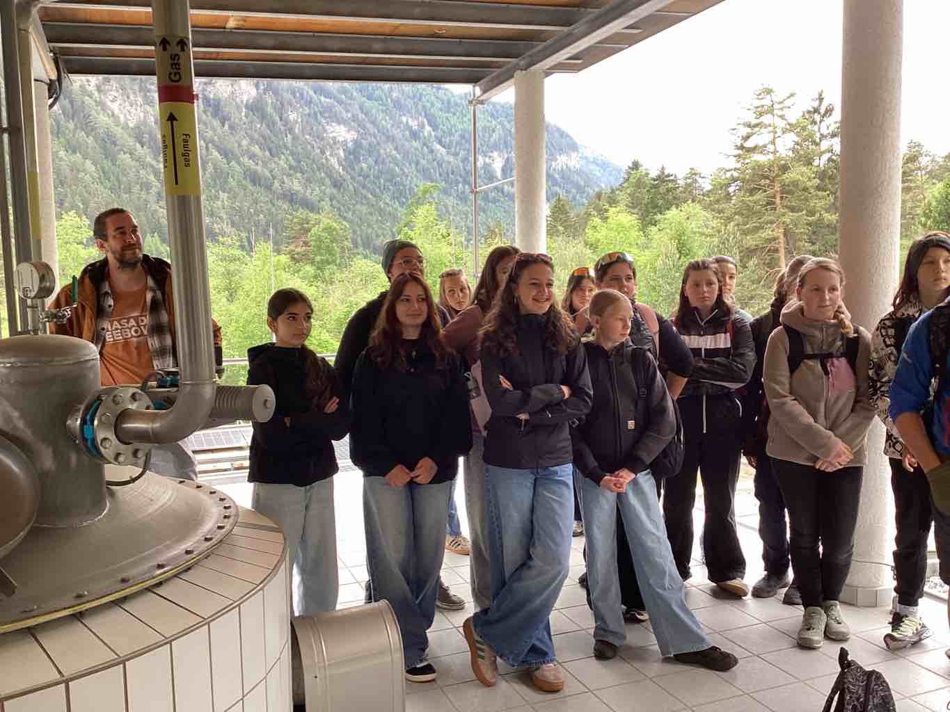 Besuch Klärwerk Tösens