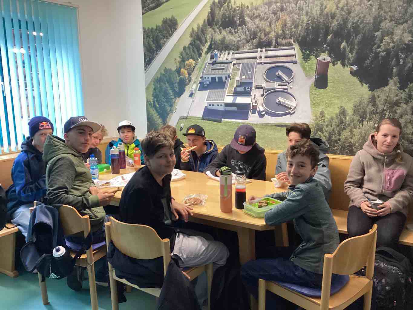 Besuch Klärwerk Tösens