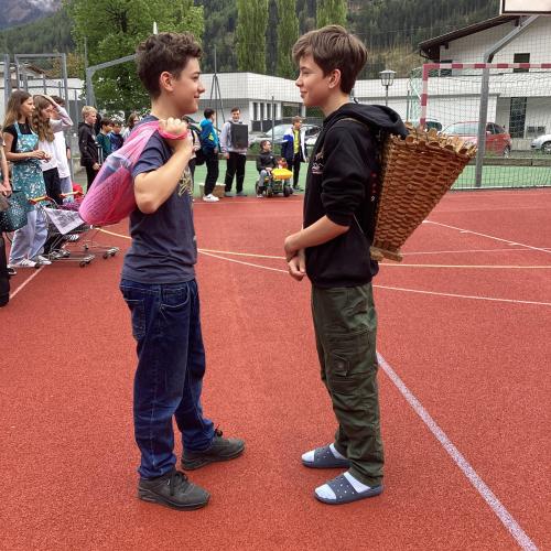 Tag der alternativen Schultasche