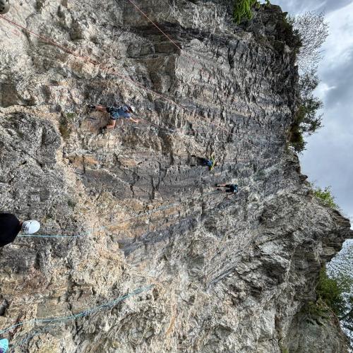 Kletterausflug nach Prutz.