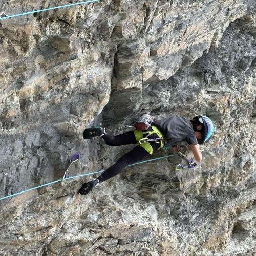 Kletterausflug nach Prutz.