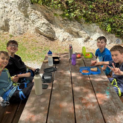 Kletterausflug nach Prutz.