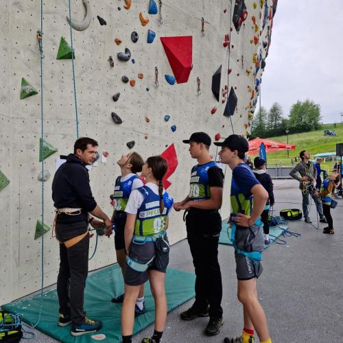 Kletterwettbewerb im Kletterzentrum Imst