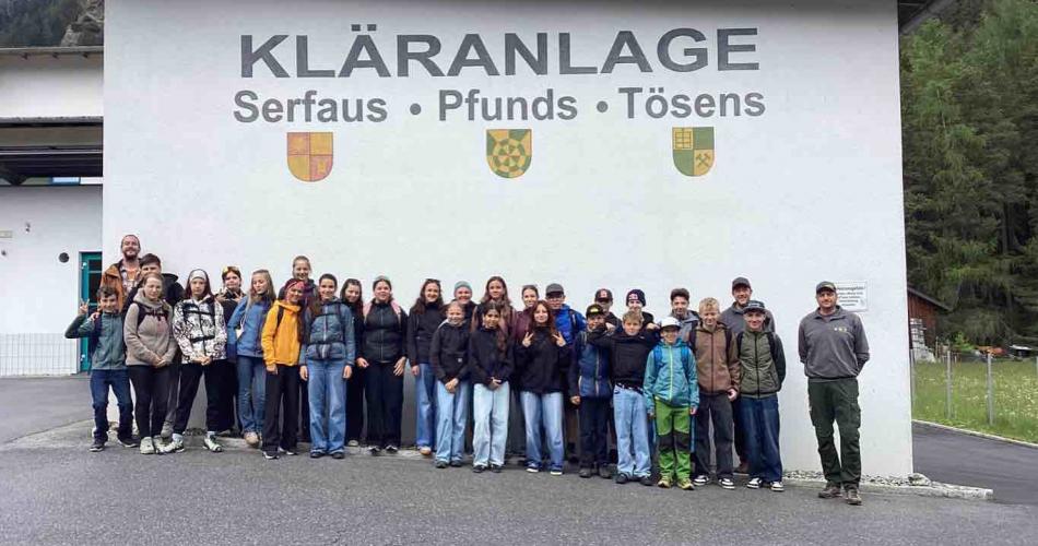 Besuch Klärwerk Tösens
