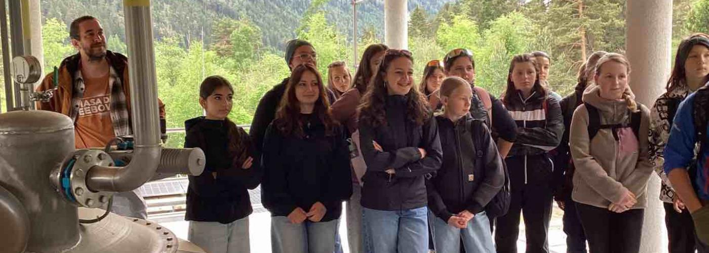 Besuch Klärwerk Tösens