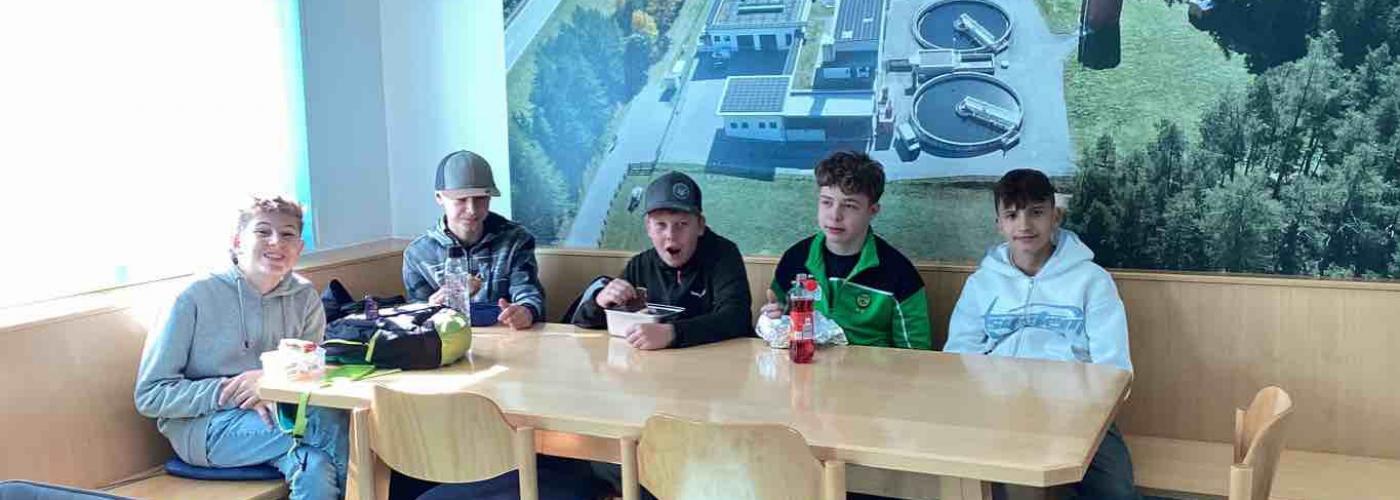 Besuch Klärwerk Tösens